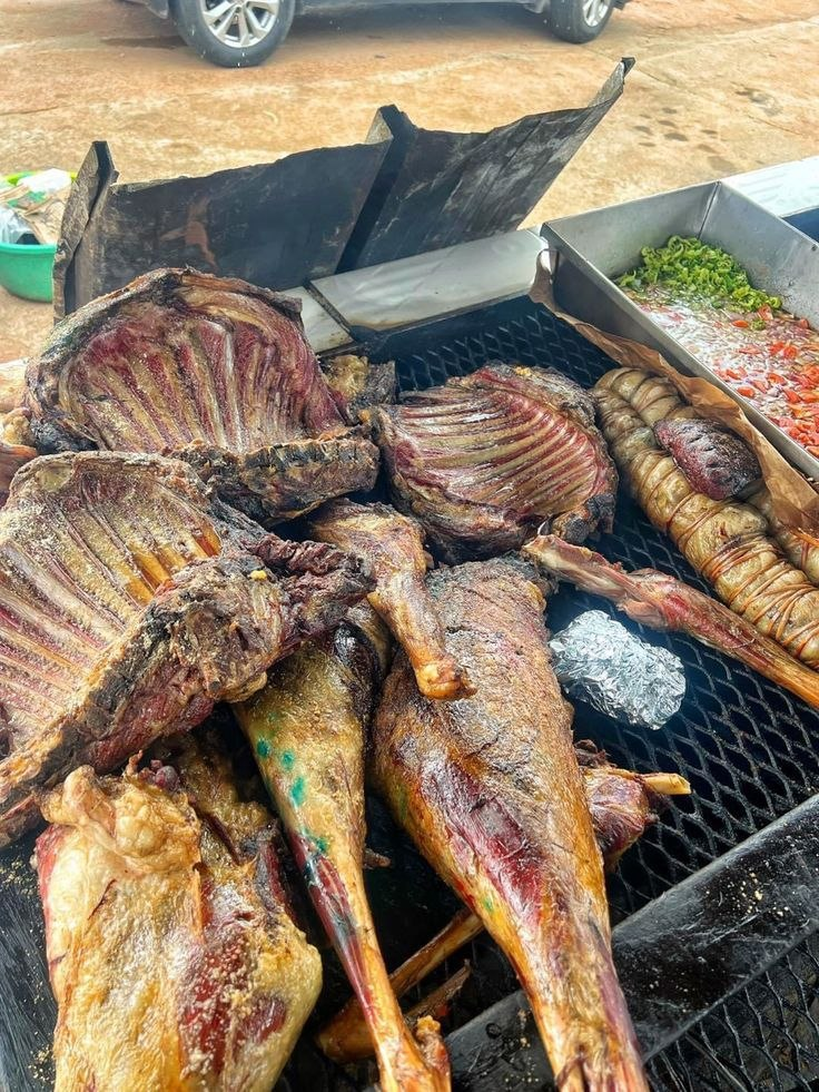 Maasai homestead meal
